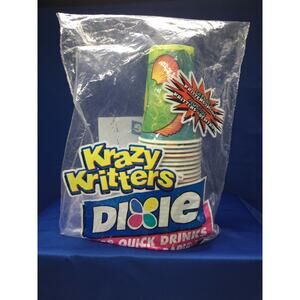 Dixie Krazy Kritters 7 oz cups 26 total